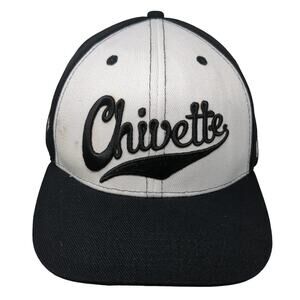 Chivette Kcco Snapback Cap Black One Size Adjustable Embroidered Outdoor 6 Panel